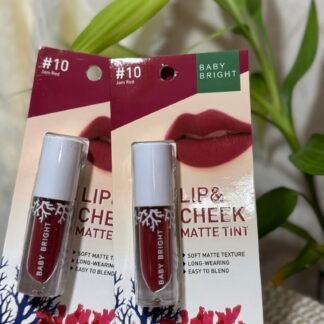 Baby Bright Lip & Cheek Jam Red