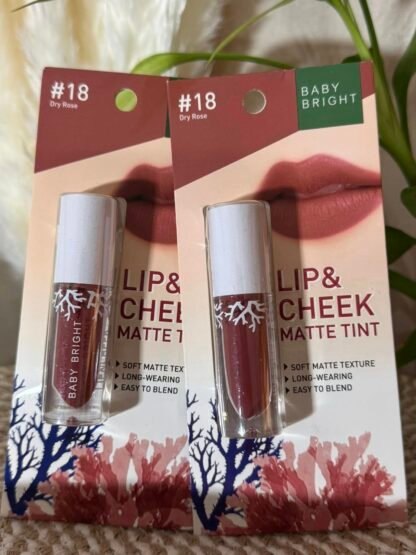 Baby Bright Lip & Cheek Dry Rose