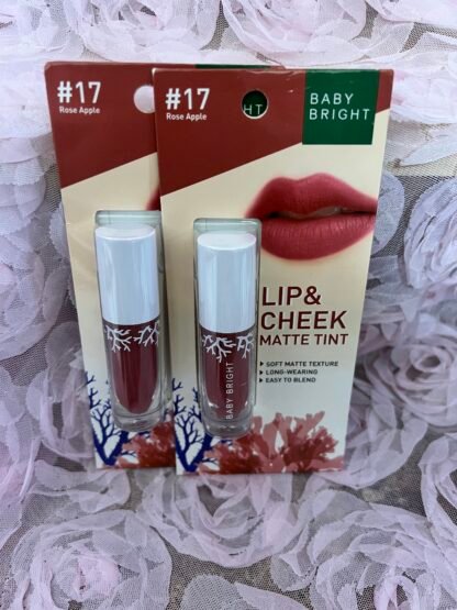Baby Bright Lip & Cheek Deep Rosa apple
